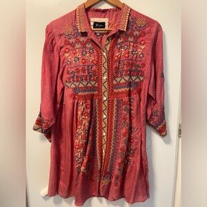 Biya by Johnny Was tunic Size S